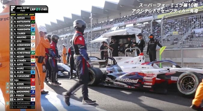「マジかよ、おい！」ピット内で4台絡む多重クラッシュにドライバー怒り露わ 前代未聞の事態に「あれは止まれない」指摘も 3枚目