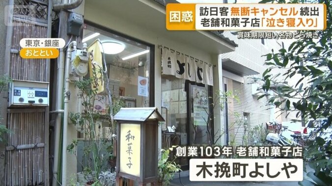 創業103年の老舗和菓子店「木挽町よしや」