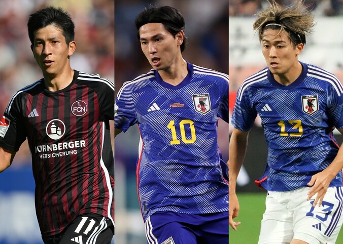 「三笘薫の左ウイング」で躍動するのは誰だ？中村敬斗、南野拓実、奥抜侃志などに期待【日本代表】 2枚目