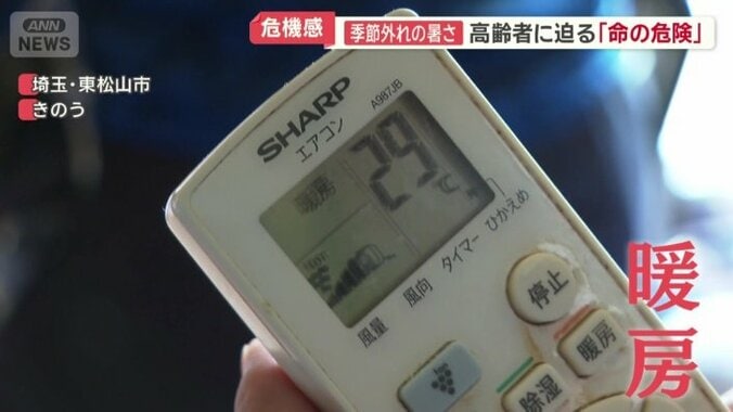 暖房になっていた