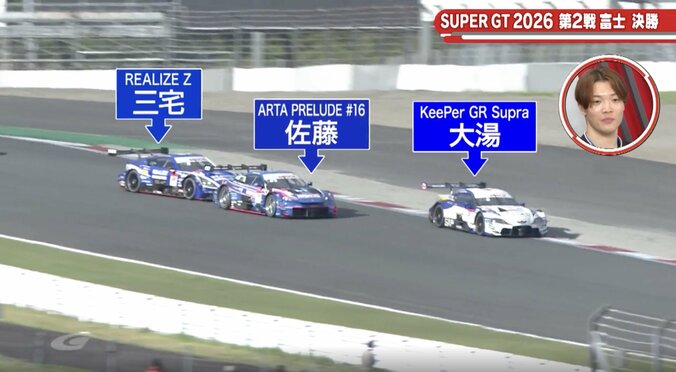 日産＆トヨタをホンダが“2台同時抜き” 威信をかけた超接近バトル、度肝抜くオーバーテイクの衝撃光景 2枚目