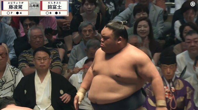 「気合が顔に残ってる」藤凌駕、取組直後に“ものすごい形相” 大相撲、名物実況も思わず驚嘆 4枚目