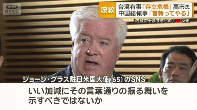 ジョージ・グラス駐日アメリカ大使