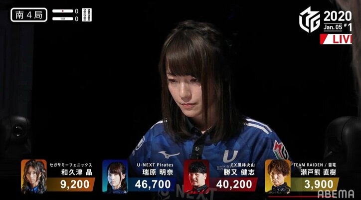 みんな笑顔が見たかった！美人海賊・瑞原の「うれしい！」2カ月ぶり勝利にファンも大歓喜／麻雀・Mリーグ