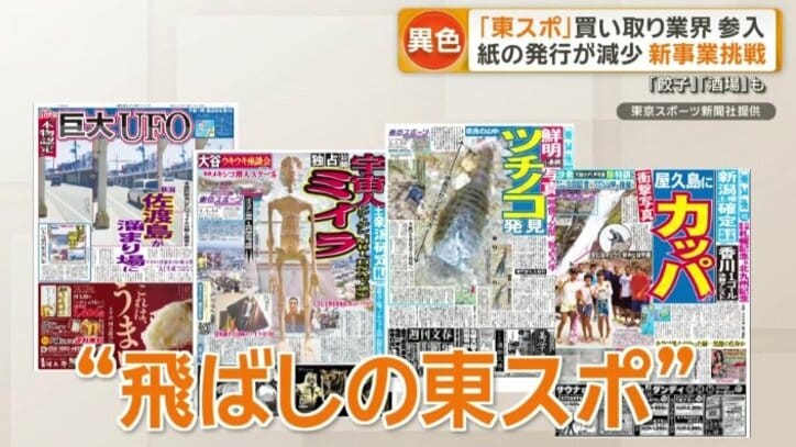 買い取りでも“東スポらしさ”はある？
