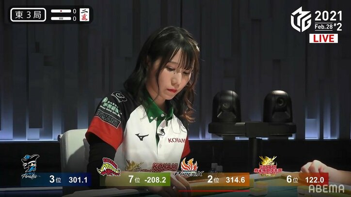 君は鳴かずにいられるか!急所のチーを堪えて即リーチからのアガリに絶賛続々「すごいなこれ!」/麻雀・Mリーグ