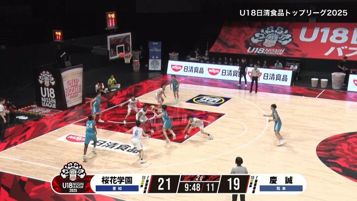 【写真・画像】アリーナ騒然！大会注目の“宮本ツインズ”高速スキップパスからノールックパスでディフェンス翻弄「福岡第一のPGは面白い選手が育つね」　1枚目