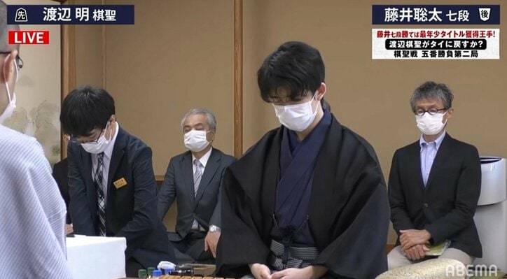 【画像】藤井聡太棋聖、和服コレクション