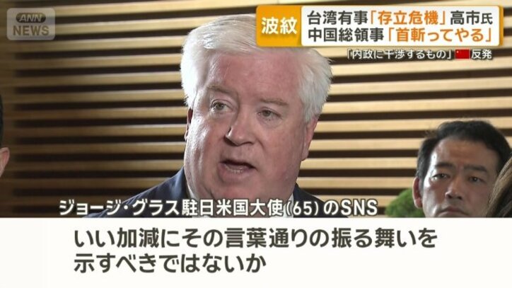 ジョージ・グラス駐日アメリカ大使