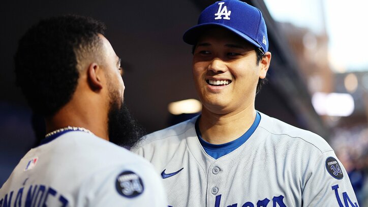 【写真・画像】大谷翔平、自己最多の55号　2戦連発アーチでHRキングに1本差　今季13本目の先頭弾で球団新記録達成　1枚目