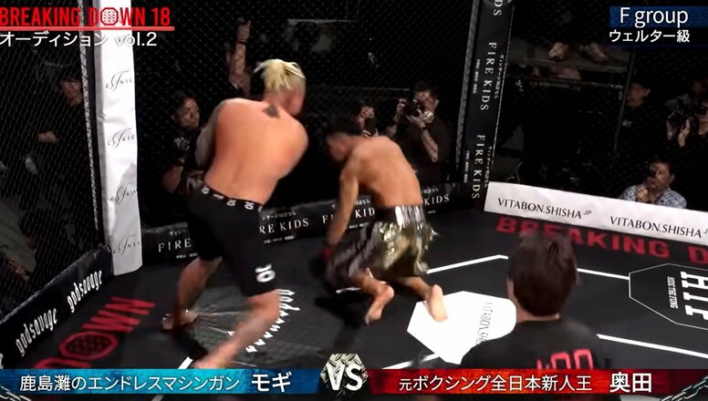 BD“陰の実力者”、元ボクシング全日本新人王を衝撃KO まさかの展開に朝倉未来は声をあげて驚きと喜び