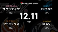 【中継】大和証券 Mリーグ サクラナイツvsフェニックスvsBEASTvsPirates