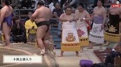 十両力士の「まわしの絵は何？？」　これなら今日も「だいじょぶだぁ」土俵入りで熱視線→白星飾る