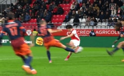 衝撃！中村敬斗が“４人翻弄”スーパーゴール「密集でも関係なし」「結果しか残さない男」ニア抜きシュートに敵GKも唖然