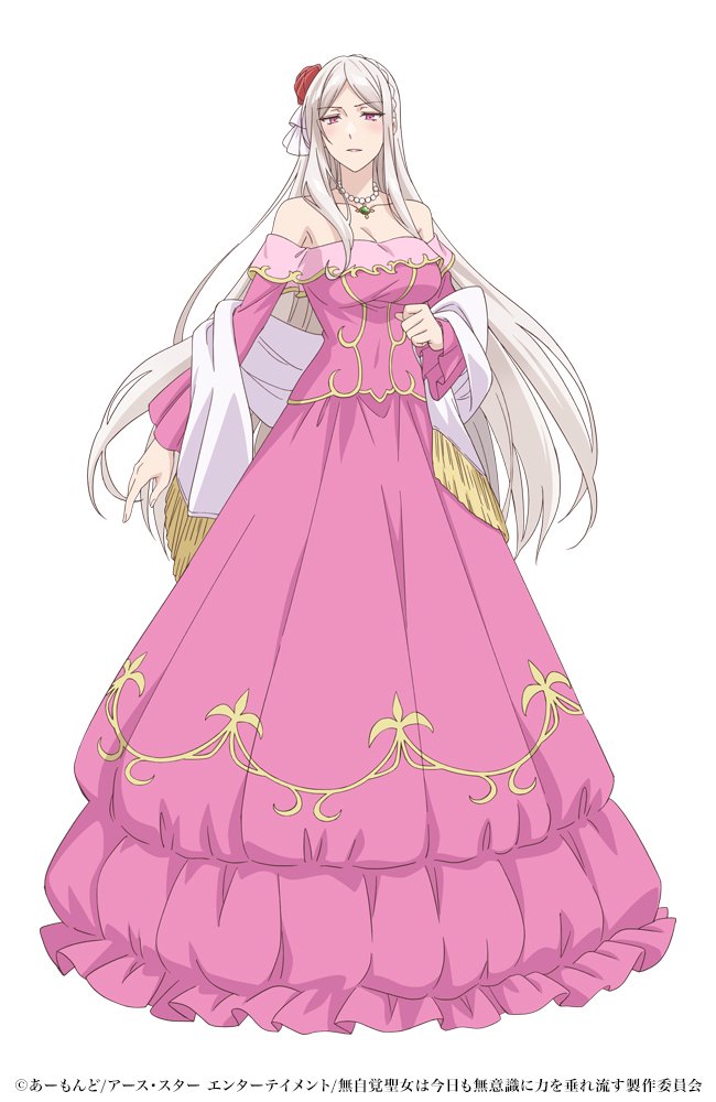 [Photos/Images] TV Anime Adaptation of "The Oblivious Saint Can't Contain Her Power" Announced! Teaser Visual and PV Released, First Round of Cast Information Revealed 10th