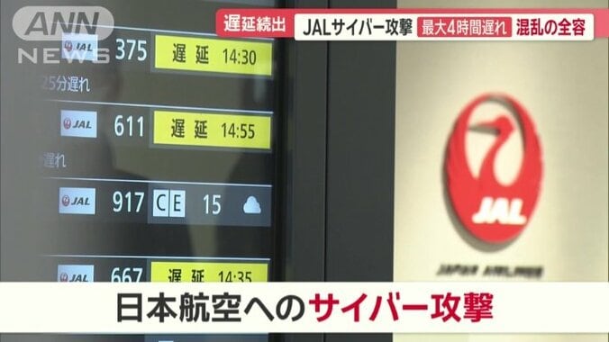 原因は日本航空へのサイバー攻撃…アプリも使えず