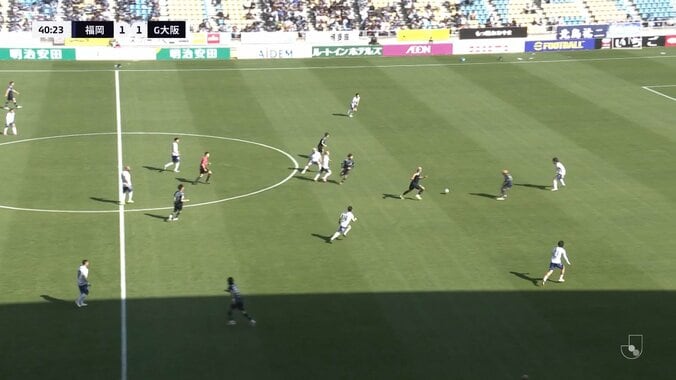 ほぼ奇跡！G大阪DF、ゴールラインギリギリの執念の神クリアが話題「半田の1mm」「ベストセーブいけるで」 4枚目