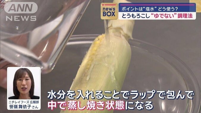 「ラップの中で蒸し焼き状態になる」