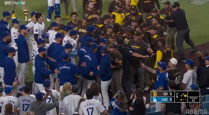 ドジャース戦であわや乱闘の“大事件”勃発