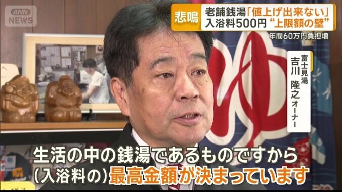 富士見湯　吉川隆之オーナー