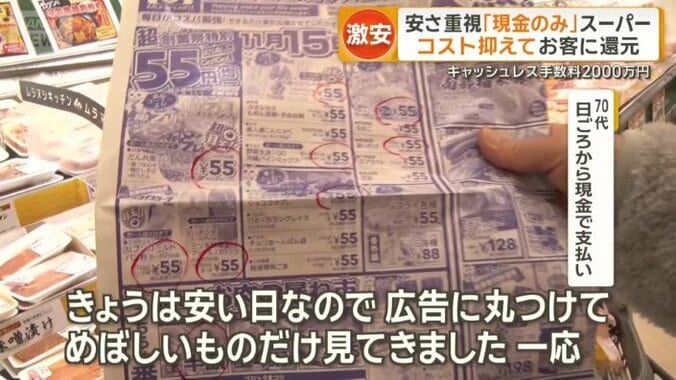 日ごろから現金で支払いをしている70代