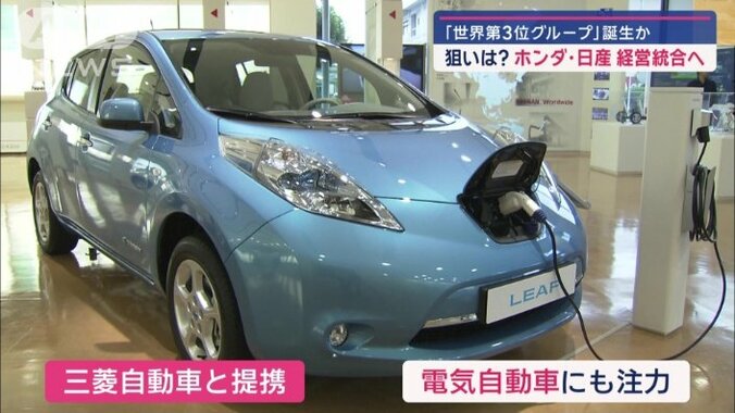 日産、最近では電気自動車にも注力