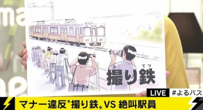 悪質マナー違反の撮り鉄vs絶叫して注意する駅員　ネット上で賛否両論 1枚目