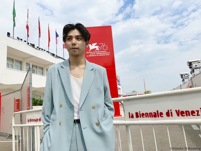 村上虹郎、ヴェネツィア国際映画祭に参加し「日本映画の良さをもっともっと伝えて行きたい」 1枚目