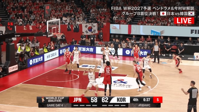 29年ぶりの韓国撃破！渡邊雄太の“冷酷スリー”にアリーナ大熱狂「鳥肌立った」馬場雄大の“神パス”も脚光「よく通したな」【バスケW杯予選】 4枚目