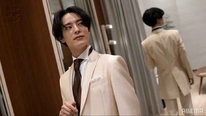 足立梨花のウェディングドレス姿に塩野瑛久「めっちゃいい」「キレイ」と大絶賛『私たち結婚しました2』第1話