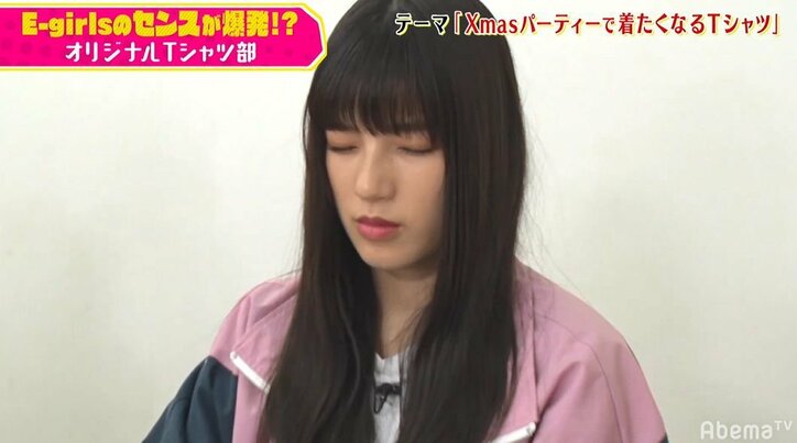 作業中にまさかの居眠り！？E-girls石井杏奈、Tシャツ作りで天然っぷりを炸裂