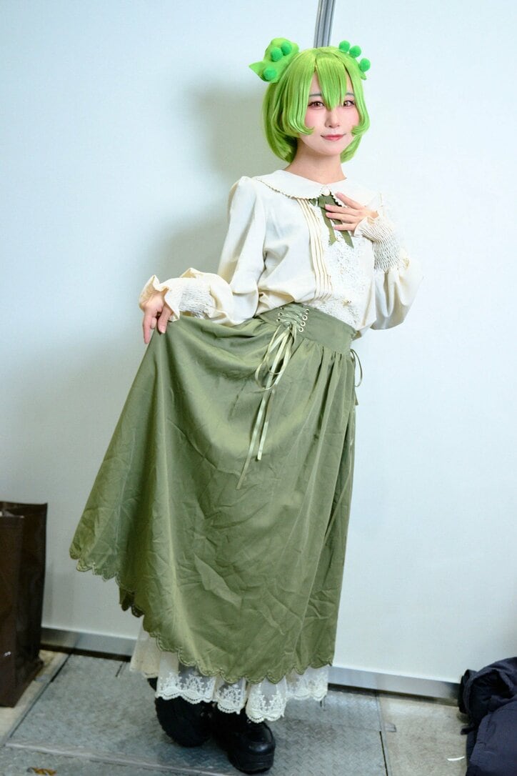 【写真・画像】お嬢様ずんだもんコスプレ画像 2枚目