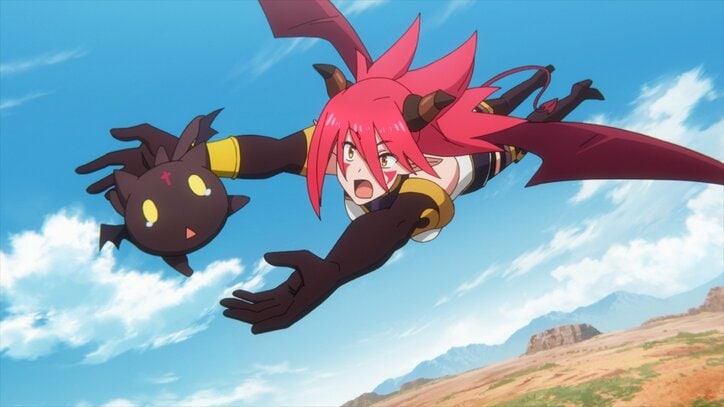 アニメ『この素晴らしい世界に爆焔を！』“巨大ミミズ”？モンスター襲来で足止め…第9話先行カット&あらすじ公開　