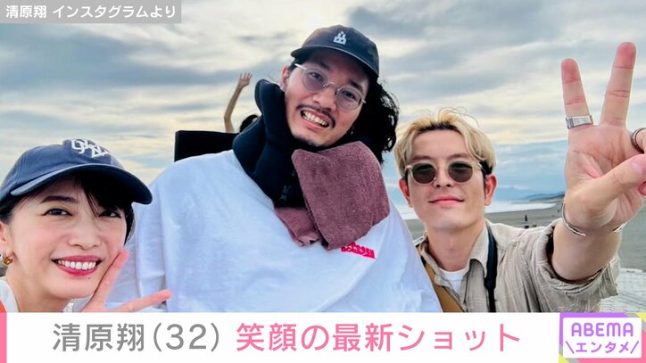 【写真・画像】脳出血で3度の手術・療養中の清原翔(32) モデル仲間らと写る最新ショットに反響「髪伸びましたね」　2枚目