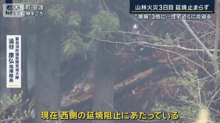 緊急消防援助隊宮城大隊　澁谷康弘指揮隊長