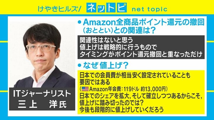 「Amazon プライム」年会費が1000円増の4900円に、値上げは今後も続く?