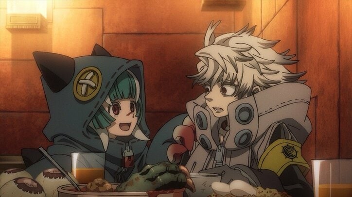 アニメ『ガチアクタ』ギータ場面カット