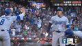 熱いぜ、ショーヘイ!大谷翔平が激走&雄叫び 敬遠の鬱憤を晴らす全力プレーにファンも大興奮の一コマ