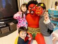 くわばたりえ、鬼を全く怖がらない息子達「子供の成長がわかる節分でした」