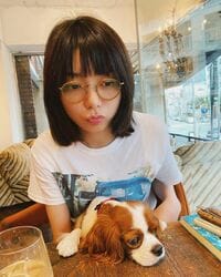 森矢カンナ、愛犬とのオフショット披露 「今日も可愛いです」「似てきてる気がする」の声