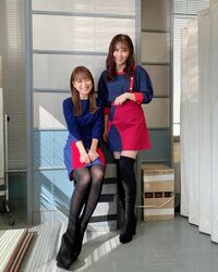 「姉妹のようですね」「とっても可愛いです」鈴木奈々＆西野未姫の“先輩後輩”ショットに反響