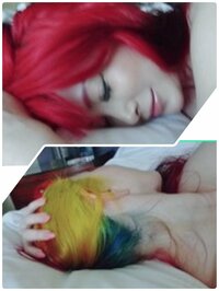 叶姉妹『10年前の❤️衝撃❤️ヘアカラーの❤️ファンタジーな❤️美香さん❤️は…✨✨』