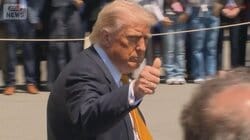 トランプ大統領が中国へ出発　「習氏と貿易について話す」　イラン情勢も意見交換へ
