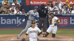 「目の色が違った」松井裕樹が大谷翔平からMLB通算100奪三振…選んだ切れ味鋭い“決め球” 2ストライクから異例拍手の球場異様ムード