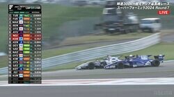 元F1ドライバーのバトルが「エゲツない」 ライバルを押し出す“強引”オーバーテイク「あんなに寄せない」解説者も苦笑