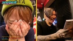 パチンコ業界で大人気のロリ熟女が大胆露出！DJふぉいが大興奮しまくりで本人は顔真っ赤