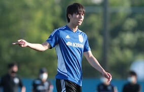 得点への意欲を燃やす田中碧「ミドルを一発決められるかどうかで試合は大きく変わる」、中盤の構成は「誰が出ても良い」