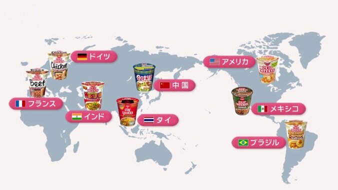 100以上の国と地域で販売