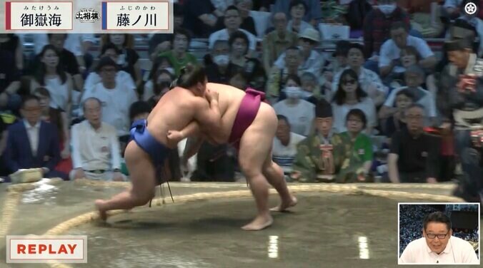 藤ノ川の立ち合い変化に元若乃花が愛あるダメ出し