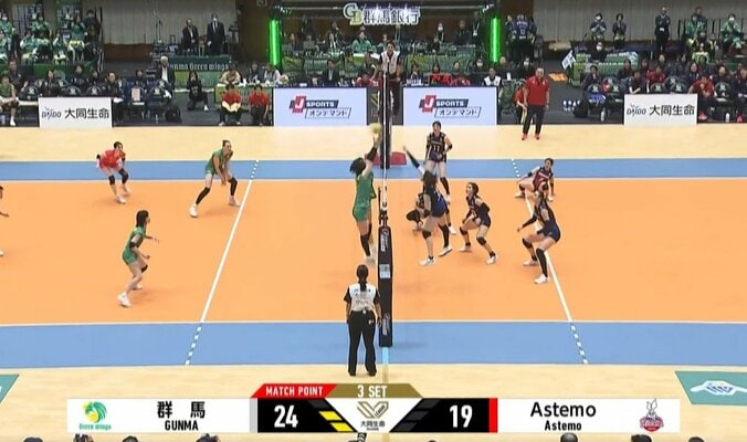 きわどいプレー